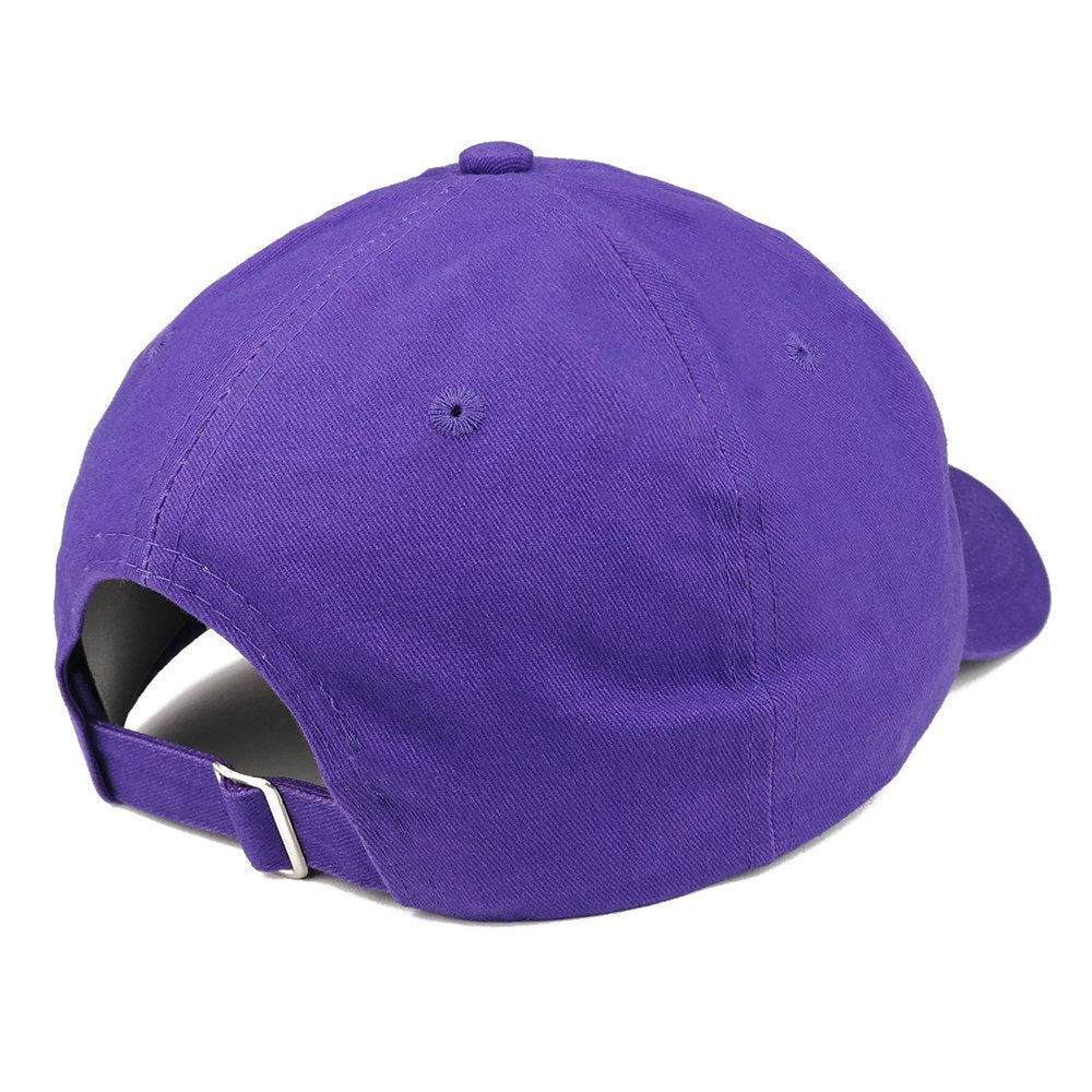 Trendy Apparel Shop Don't Embroidered Brushed Cotton Adjustable Cap Dad Hat