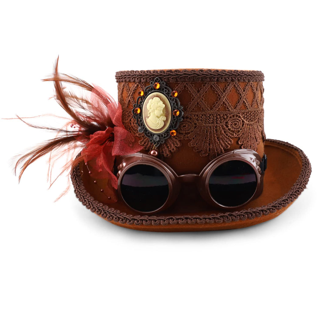 Trendy Apparel Shop Steampunk Halloween Retro Costume Decorative Hat