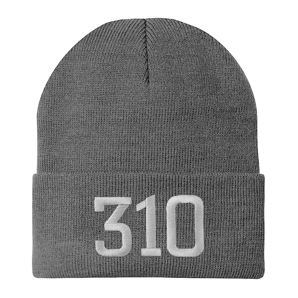 Trendy Apparel Shop Inglewood 310 Old English Embroidered Long Cuff Beanie