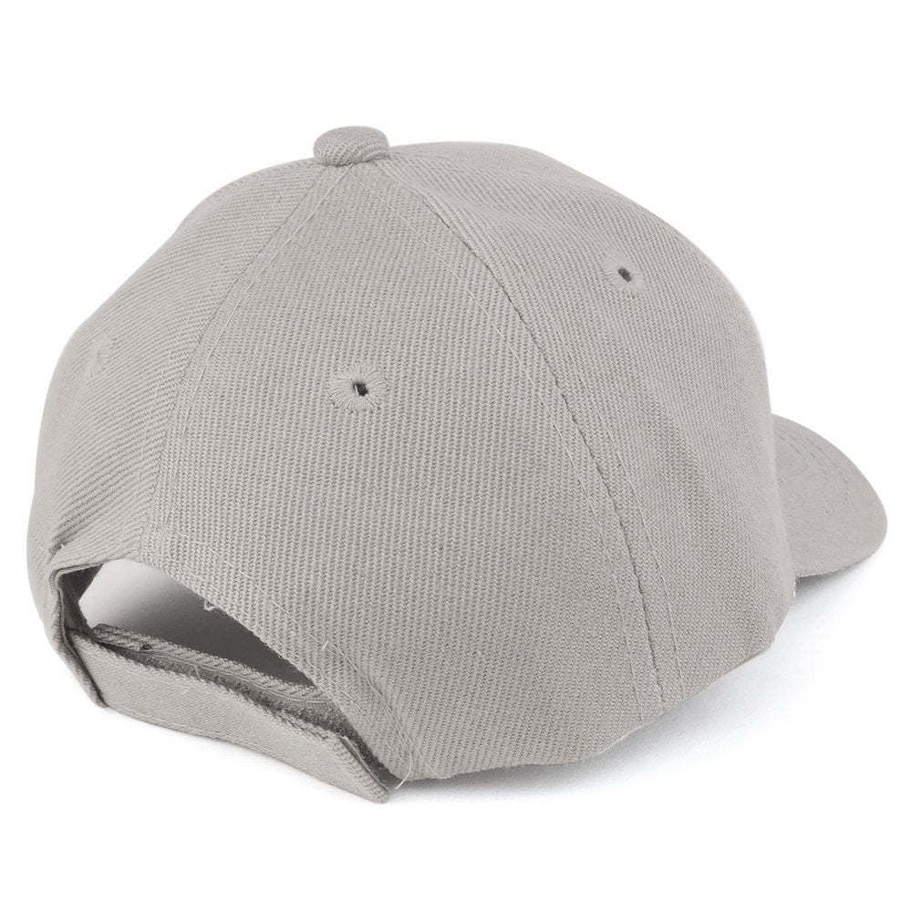 Trendy Apparel Shop Orange Patch Structured Infant Baseball Cap