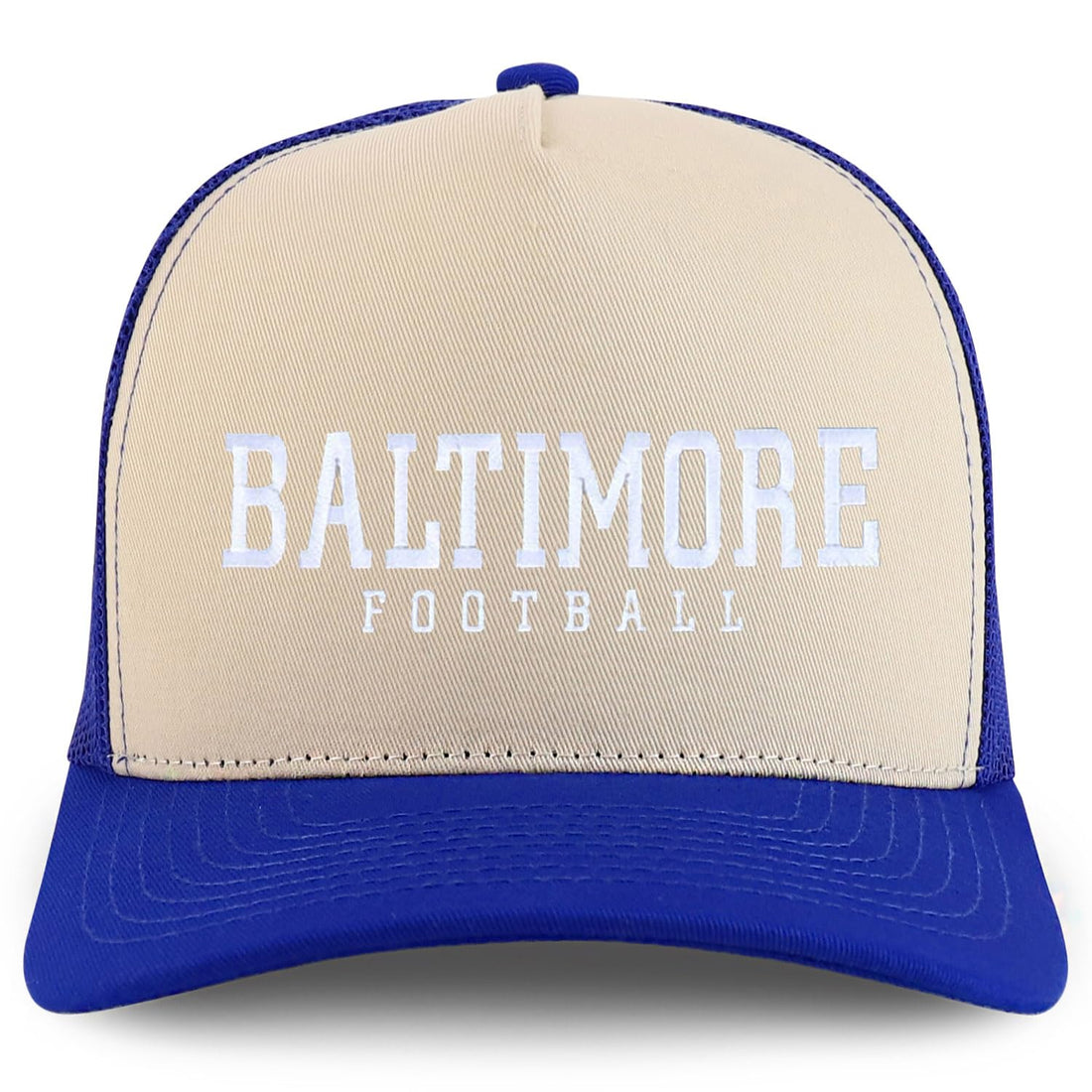 Trendy Apparel Shop Baltimore Embroidered 5 Panel Snapback Trucker Cap