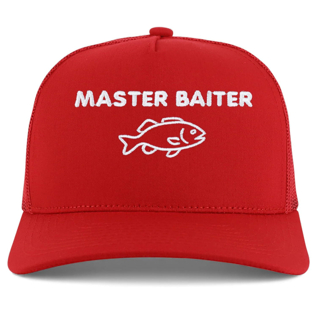Trendy Apparel Shop Master Baiterer Embroidered 5 Panel Snapback Trucker Cap
