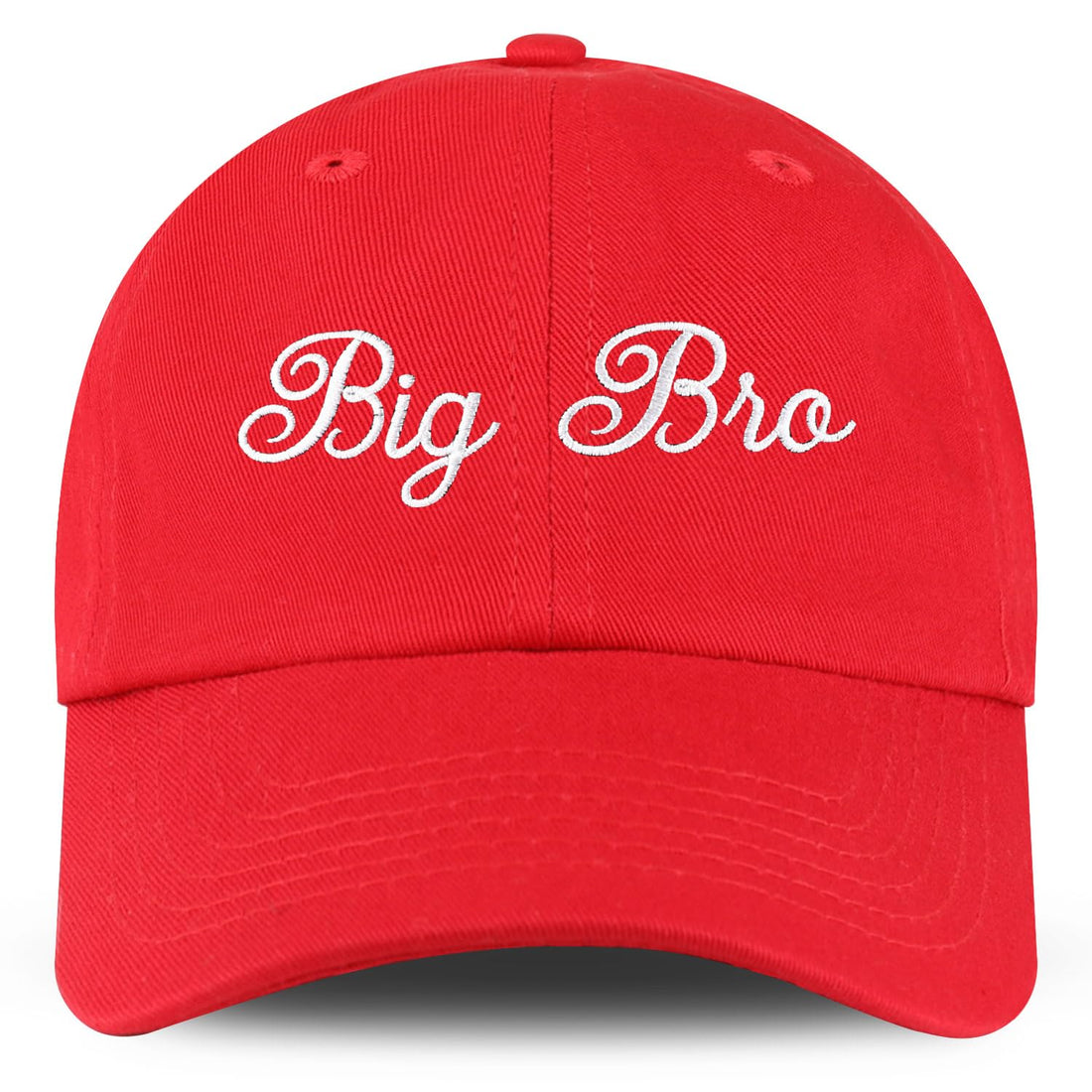 Trendy Apparel Shop Youth Size Big Bro Embroidered Unstructured Cotton Baseball Cap