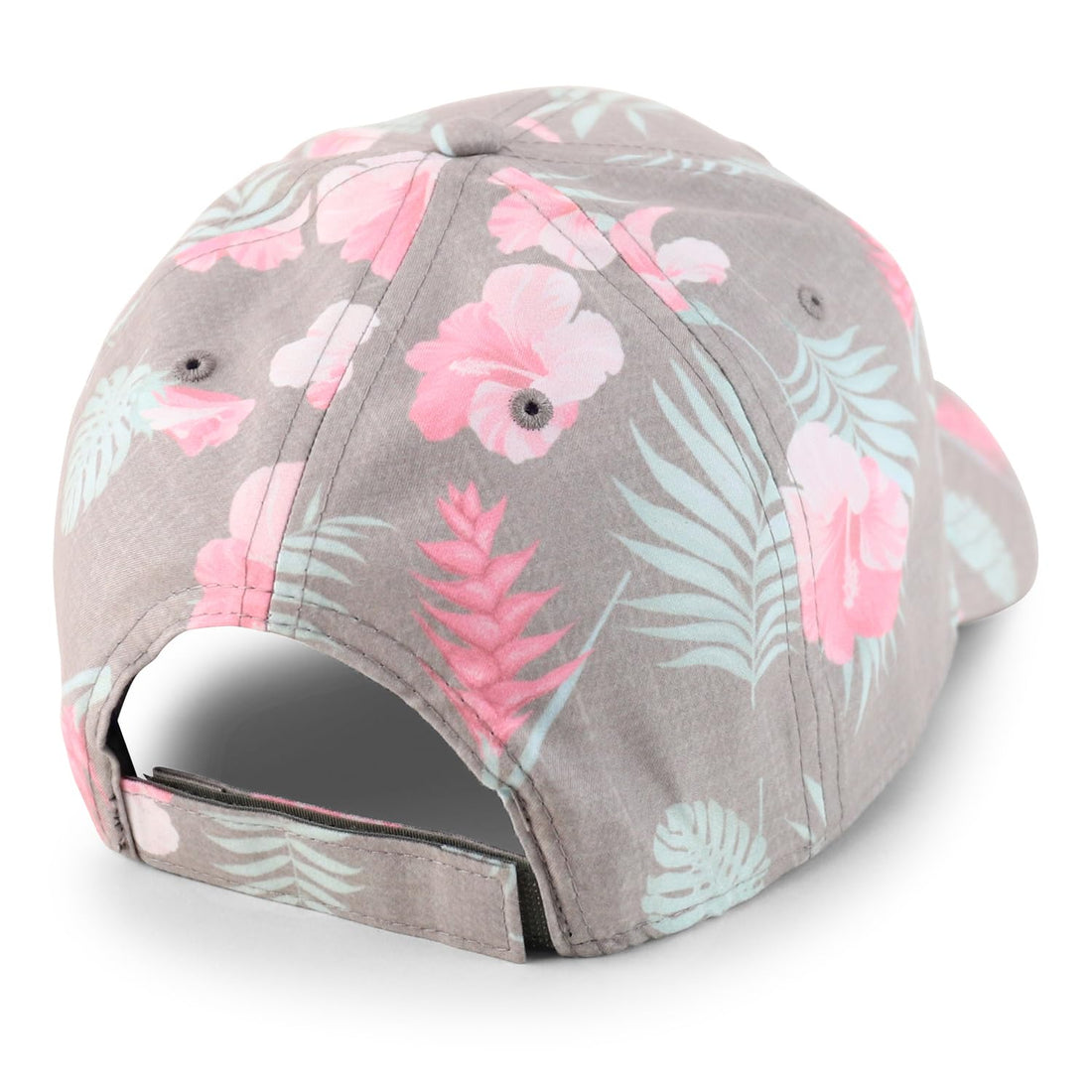 Trendy Apparel Shop Tropical Flower Print Structured Baseball Cap