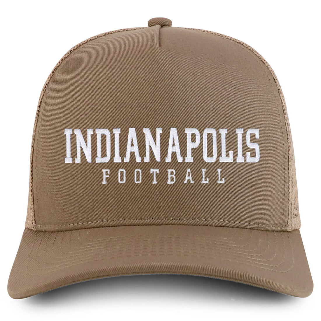 Trendy Apparel Shop Indianapolis Embroidered 5 Panel Snapback Trucker Cap