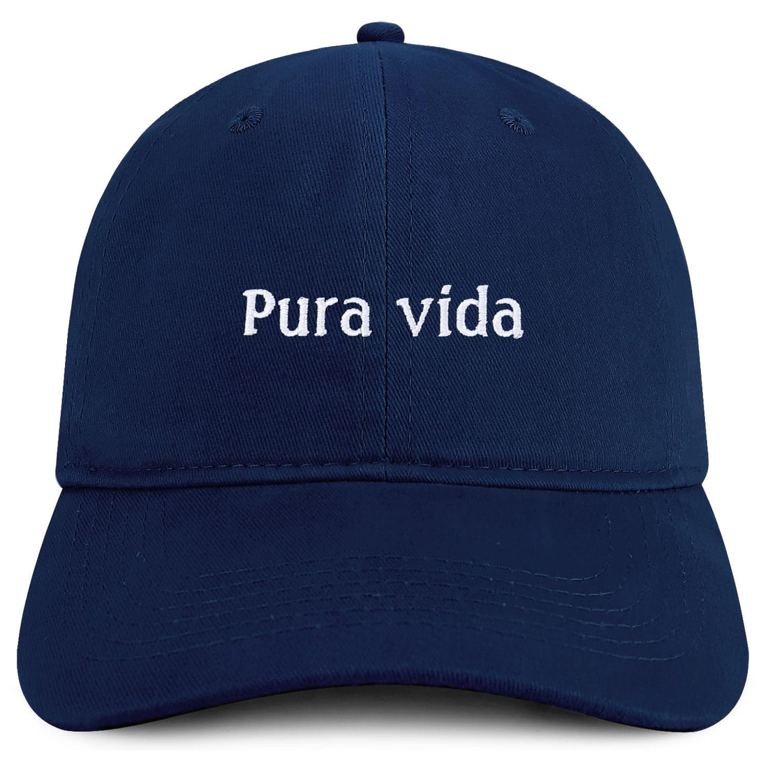 Trendy Apparel Shop Pura vida Embroidered Cotton Low Profile Dad Hat