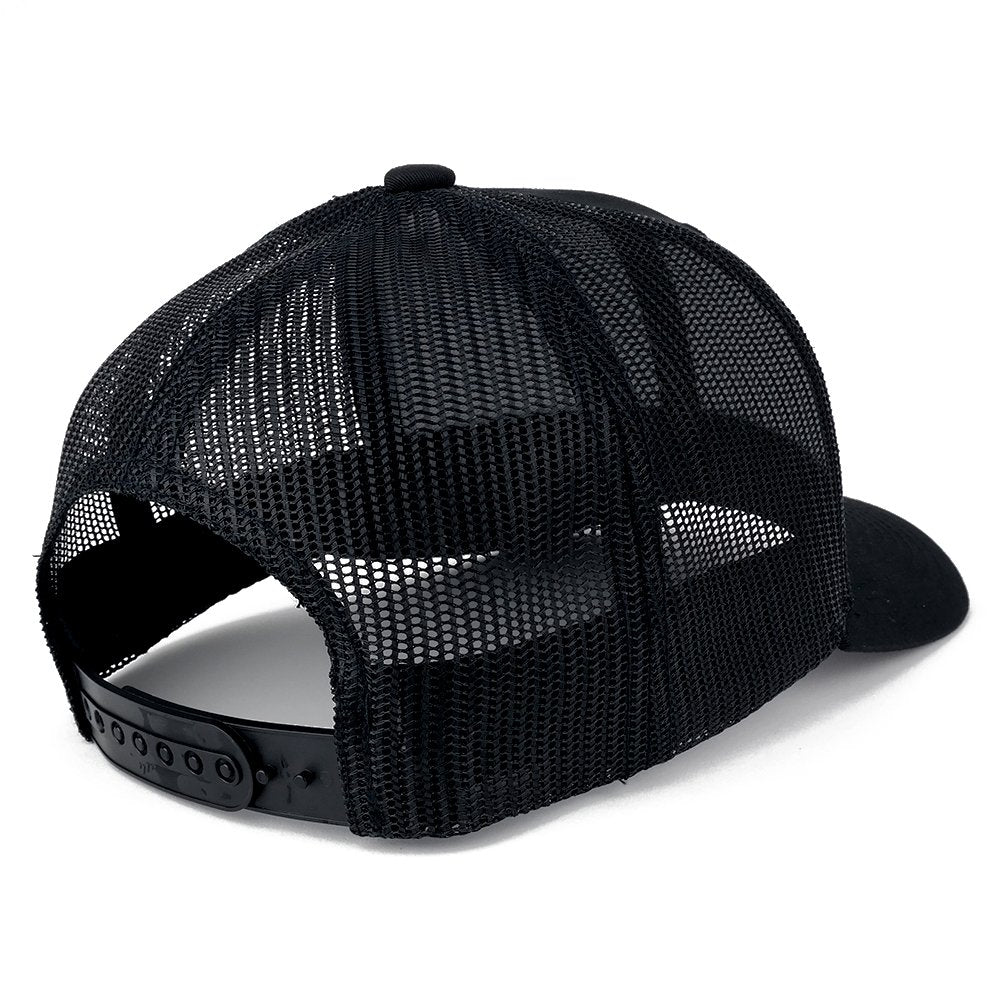 Trendy Apparel Shop Virgin Islands Flag Patch Retro Trucker Mesh Cap