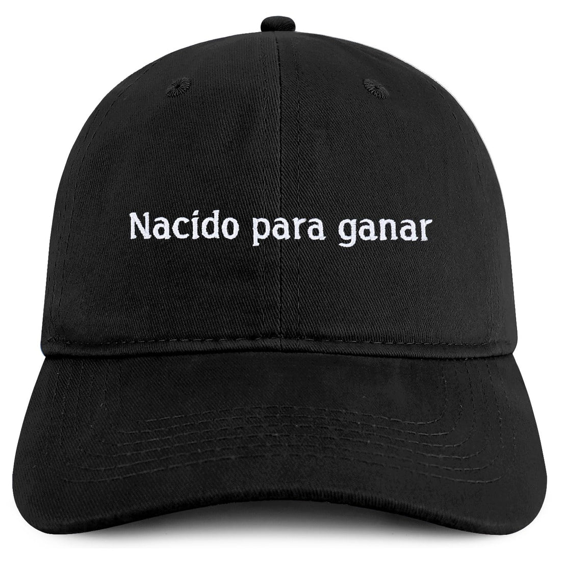 Trendy Apparel Shop Nacido para ganar Embroidered Cotton Low Profile Dad Hat