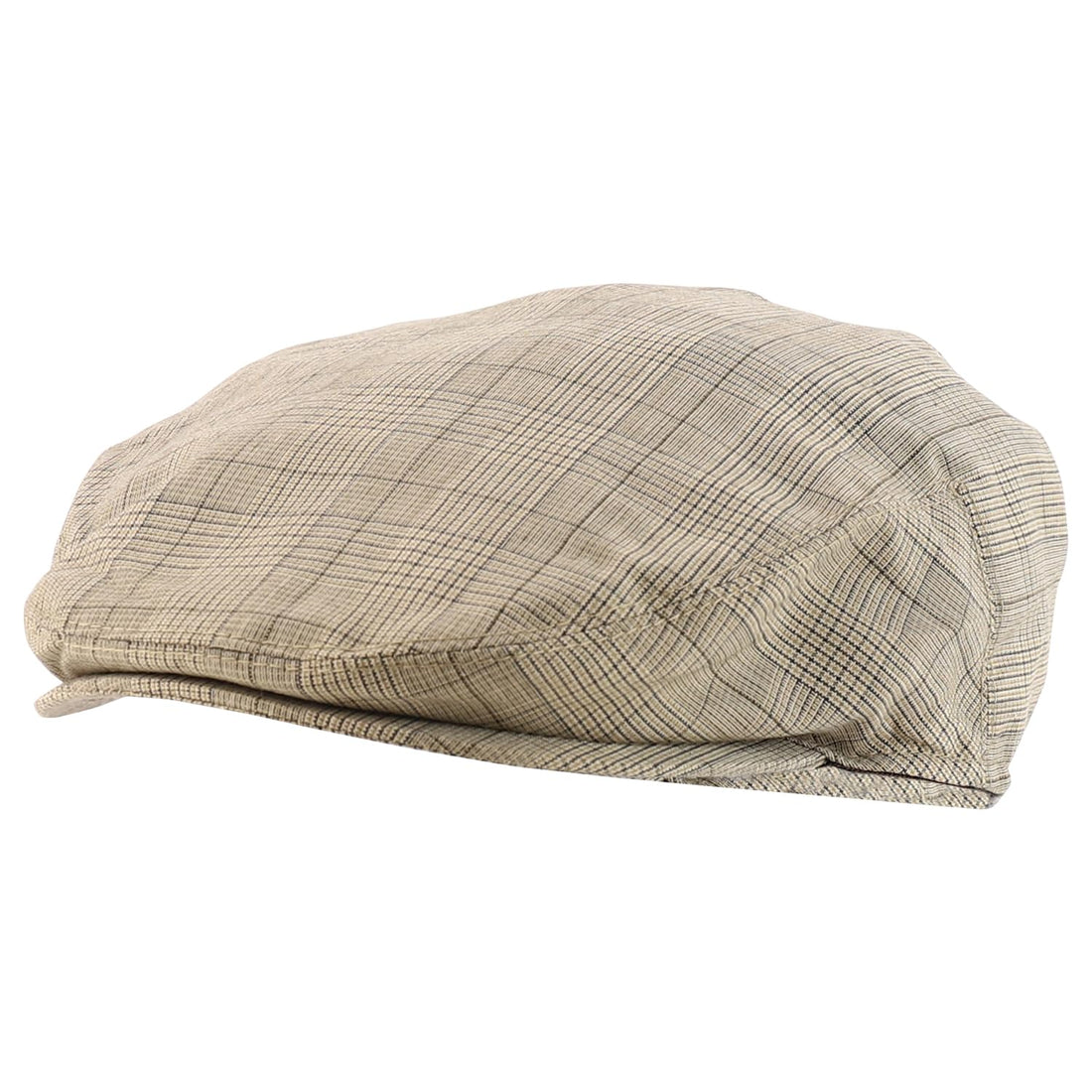 Trendy Apparel Shop Plaid Checker Patterend Newsboy Ivy Flat Cap