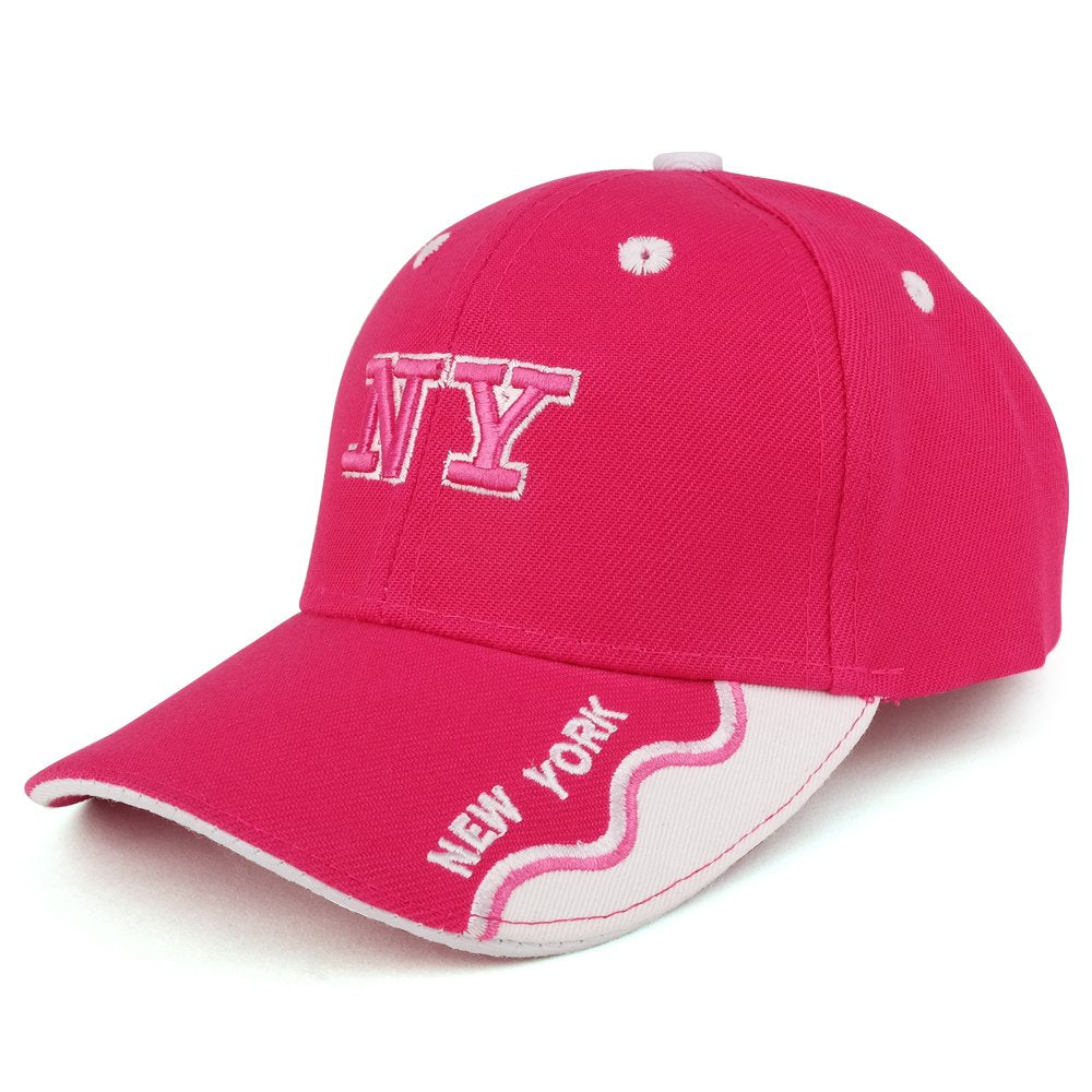 Trendy Apparel Shop Infants New York 3D Embroidered Structured Baseball Cap
