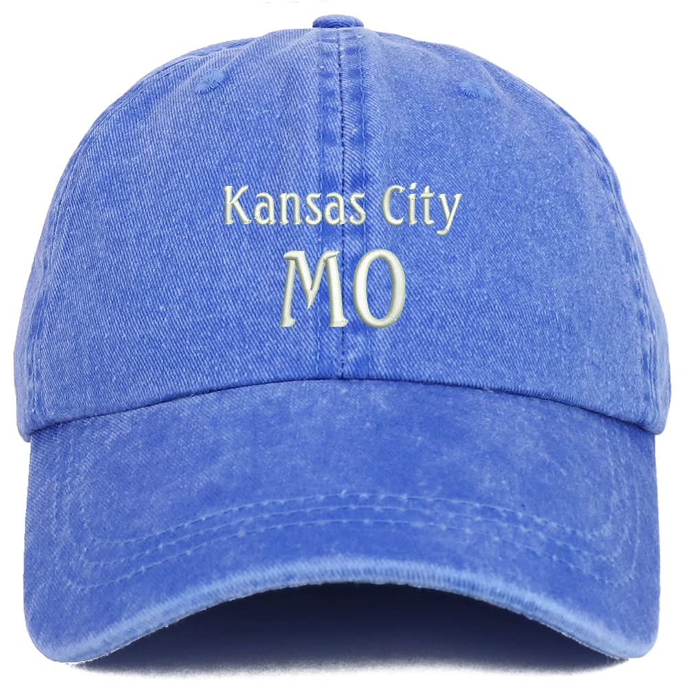 Trendy Apparel Shop Kansas City MO Embroidered Pigment Dyed Washed Baseball Cap