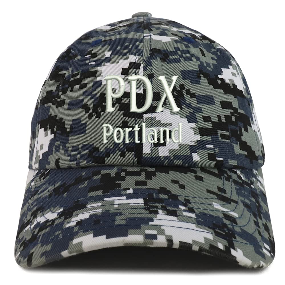 Trendy Apparel Shop PDX Portland Low Profile Soft Cotton Baseball Cap