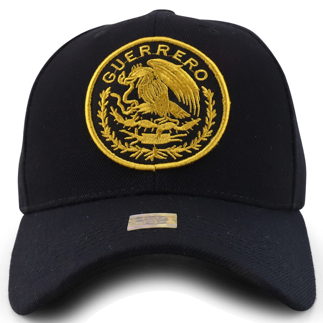 Trendy Apparel Shop Cities of Mexico Circular Logo Embroidered Structured Baseball Cap