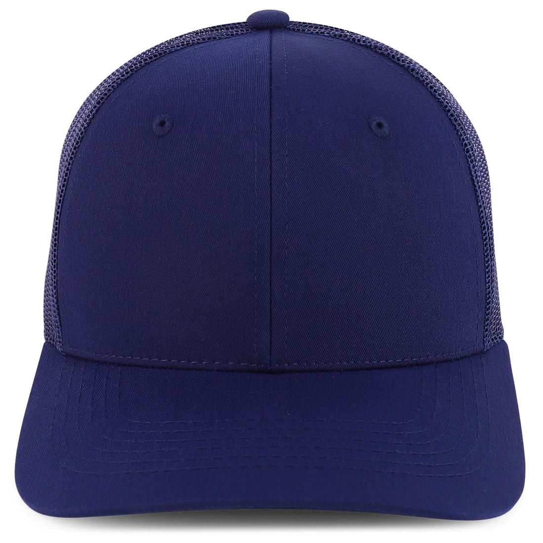 Trendy Apparel Shop Structured High Profile 6 Panel Mesh Trucker Baseball Cap