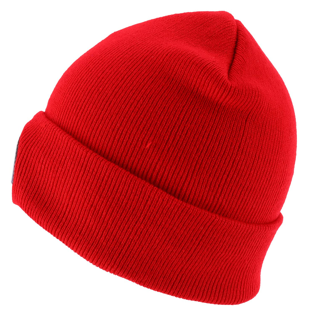 Trendy Apparel Shop LED Light Rechargeable Winter Long Cuff Beanie