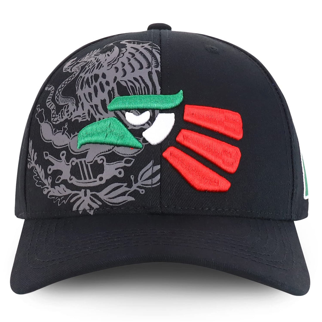 Trendy Apparel Shop XXL Hecho En Mexico Eagle 3D Embroidered Structured Baseball Cap