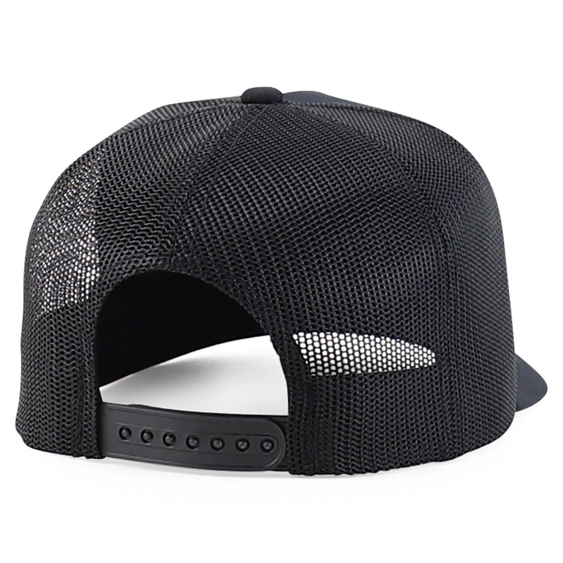 Trendy Apparel Shop 5 Panel Structured Trucker Cap with Mexico Flag Design Undervisor