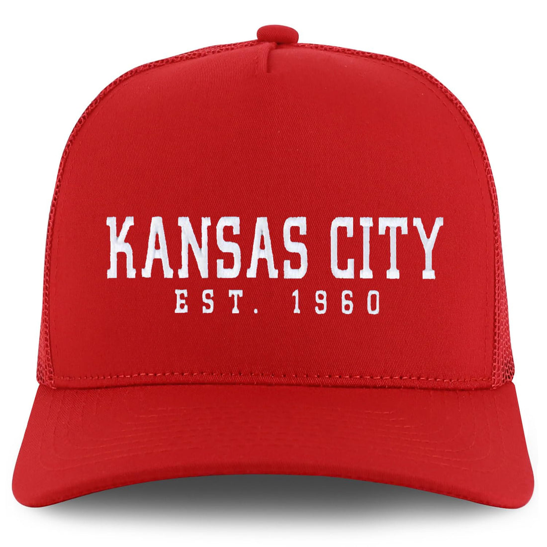 Trendy Apparel Shop KansasCity Est.1960 Embroidered 5 Panel Snapback Trucker Cap