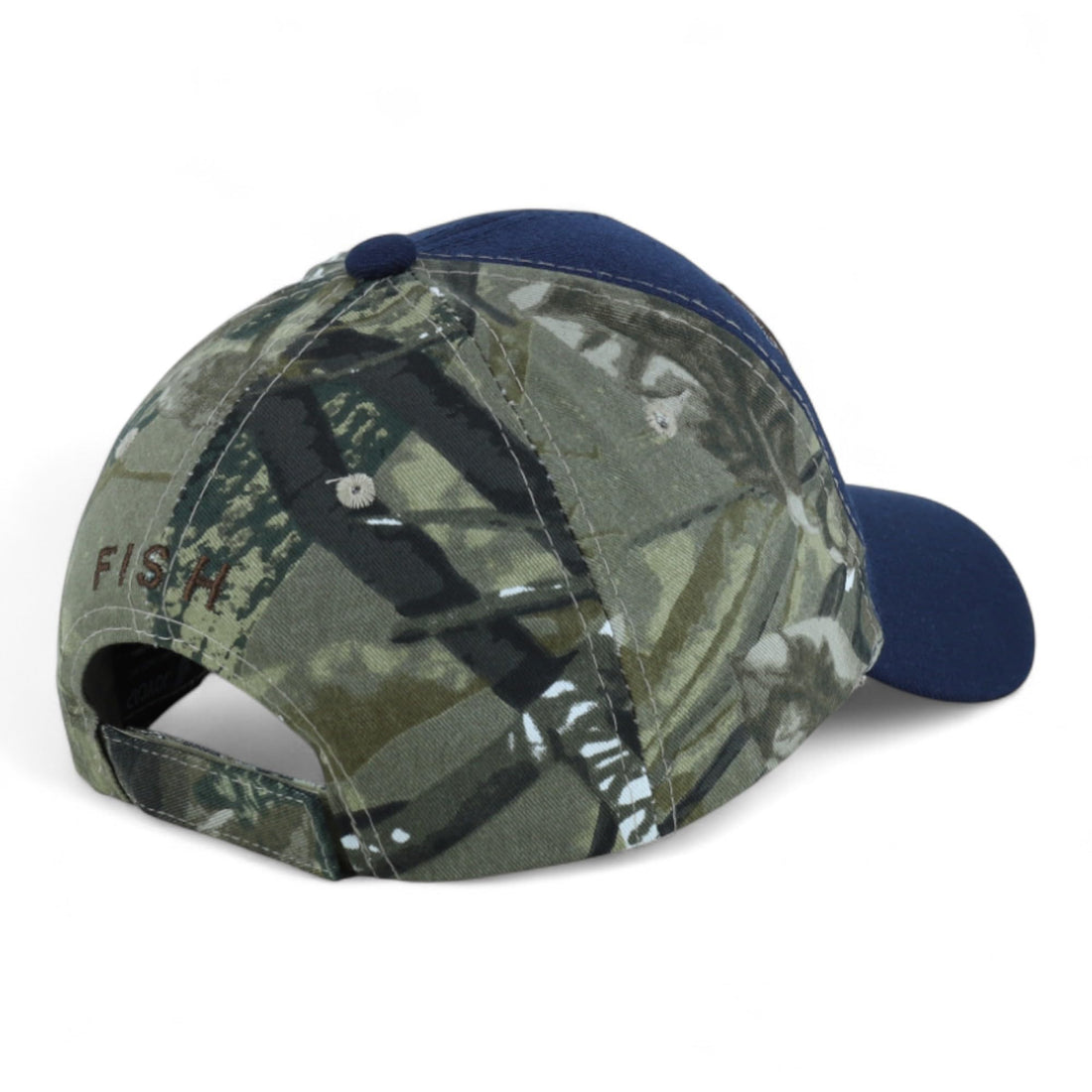 Trendy Apparel Shop 6 Panel Structured Fishing Embroidered Ball Cap