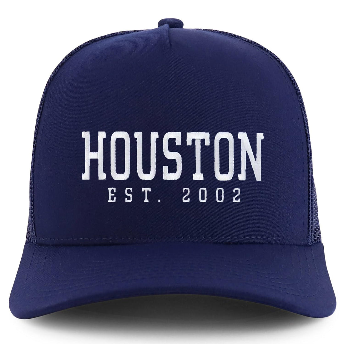 Trendy Apparel Shop Houston Est.2002 Embroidered 5 Panel Snapback Trucker Cap