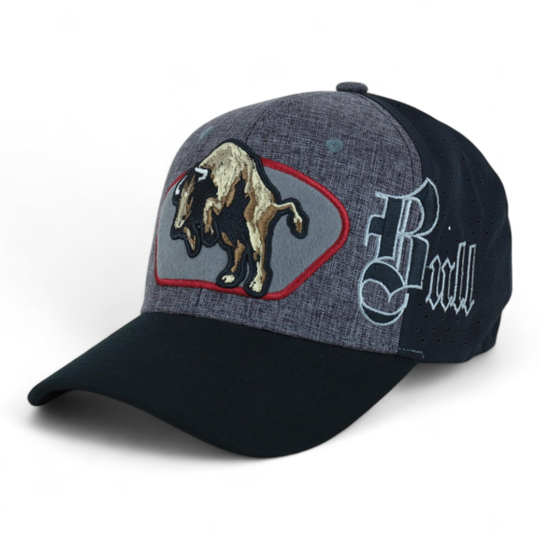 Trendy Apparel Shop Rodeo Design Embroidered Mesh Back Baseball Cap