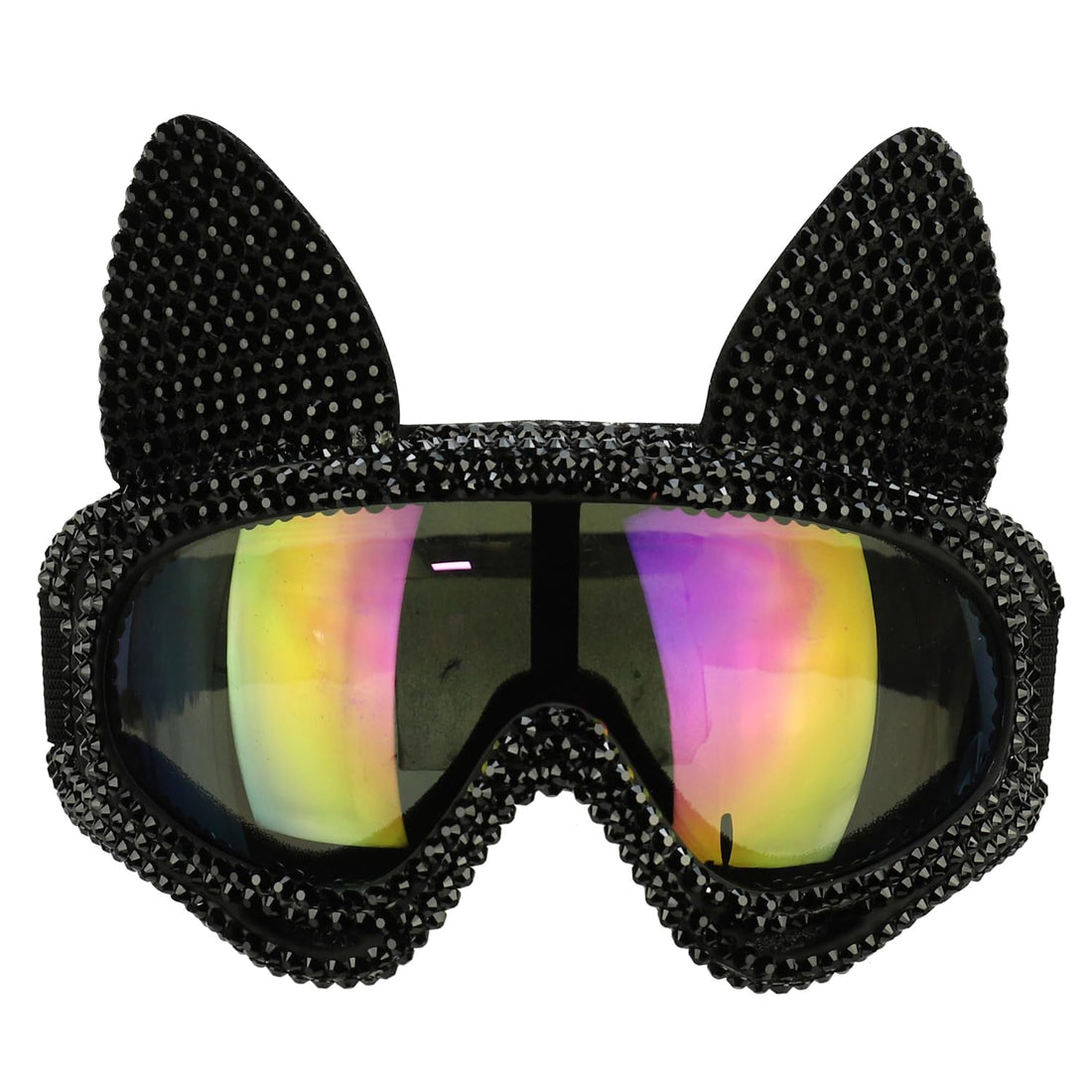 Trendy Apparel Shop Bling Rhinestone Festival Rave Goggles
