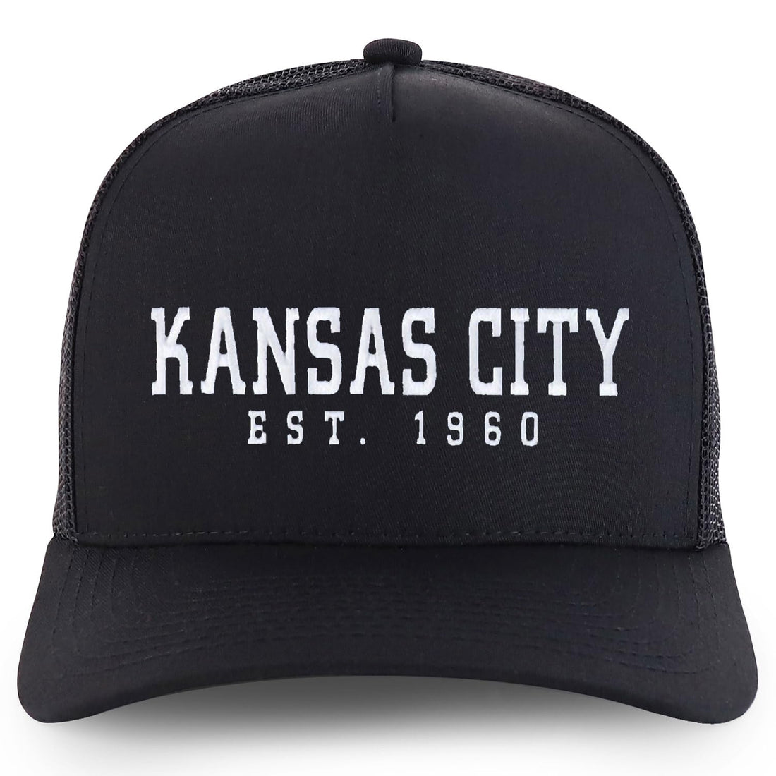 Trendy Apparel Shop KansasCity Est.1960 Embroidered 5 Panel Snapback Trucker Cap