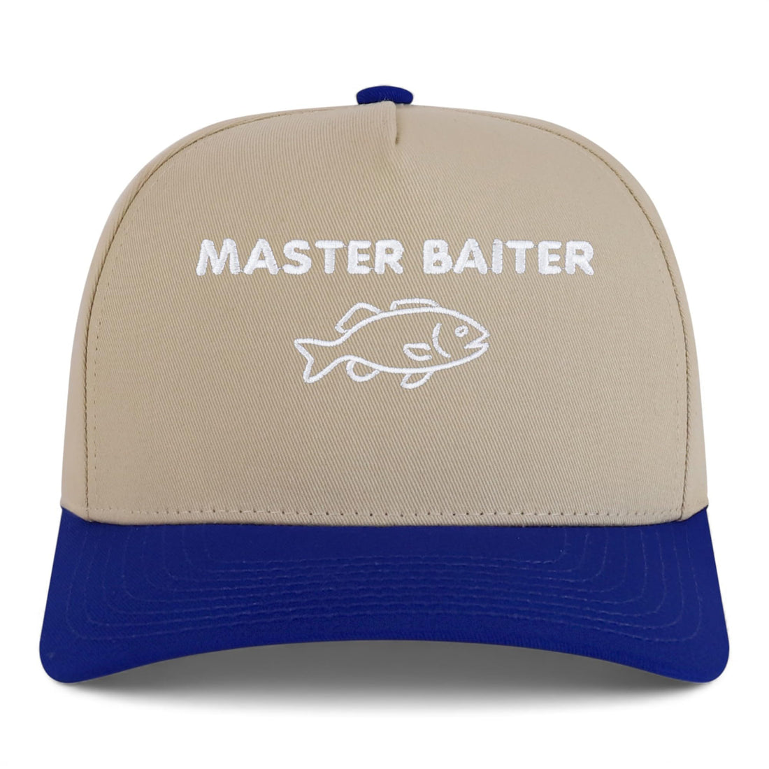 Trendy Apparel Shop Master Baiter Embroidered 5 Panel Structured Baseball Cap