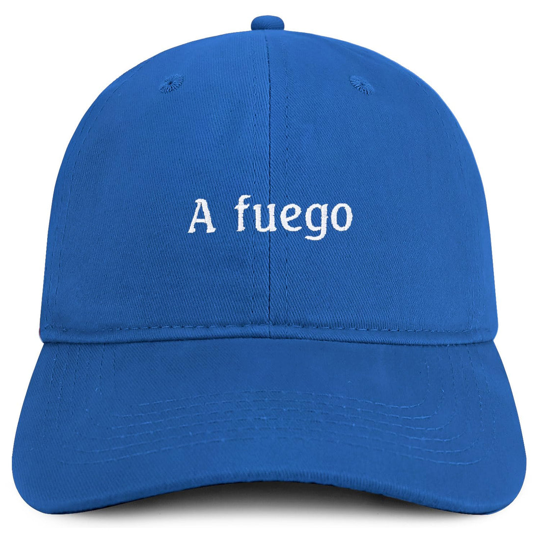 Trendy Apparel Shop A Fuego Embroidered Cotton Low Profile Dad Hat
