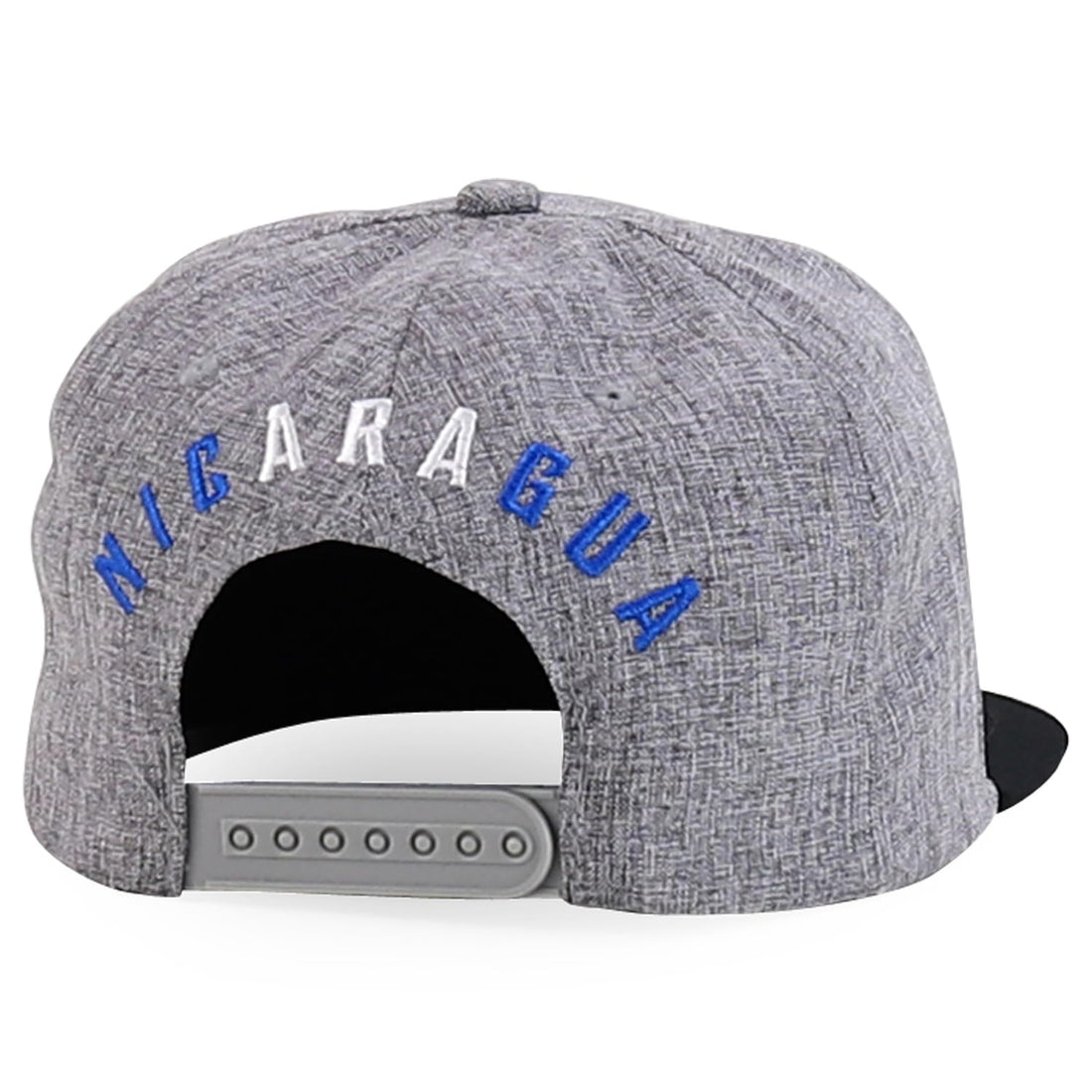 Trendy Apparel Shop Central America States Embroidered Flatbill Snapback Cap
