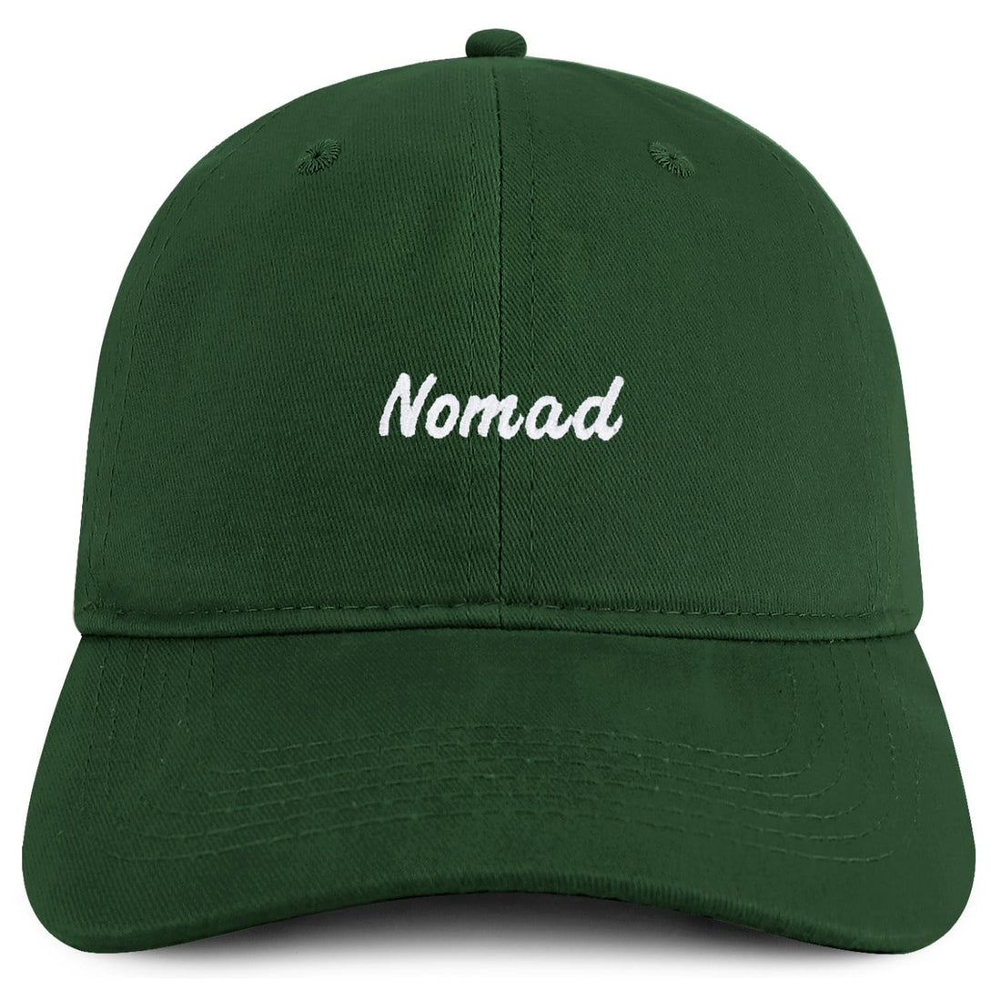 Trendy Apparel Shop Nomad Embroidered Cotton Unstructured Low Profile Dad Hat