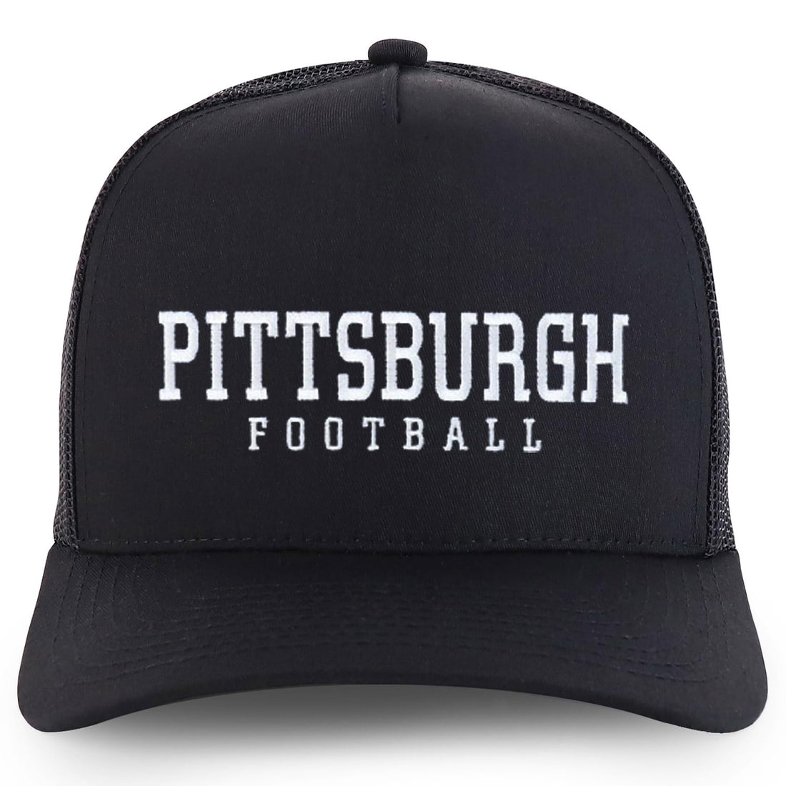 Trendy Apparel Shop Pittsburgh Embroidered 5 Panel Snapback Trucker Cap