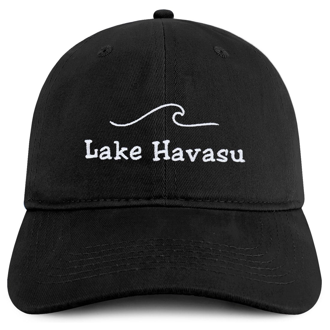 Trendy Apparel Shop Lake Havasu Embroidered Cotton Unstructured Low Profile Dad Hat