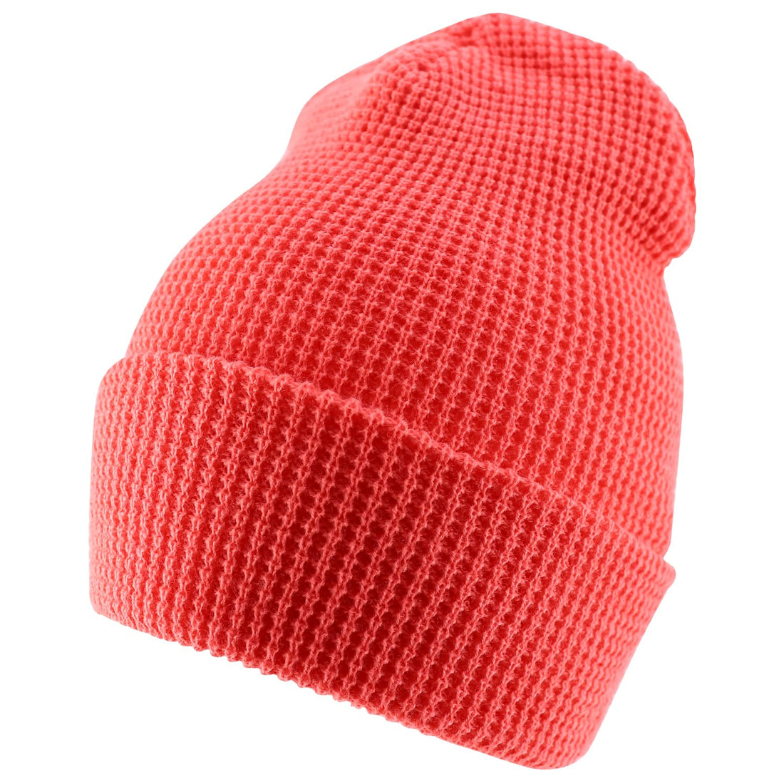 Trendy Apparel Shop Warm Waffle Knit Cuff Beanie