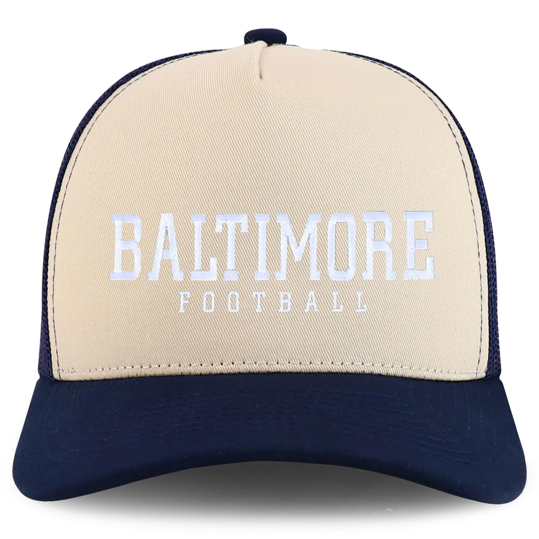 Trendy Apparel Shop Baltimore Embroidered 5 Panel Snapback Trucker Cap