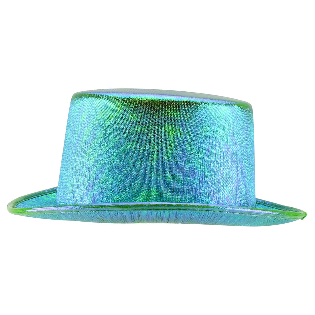 Trendy Apparel Shop Party Costume Metallic Glitter Top Hat