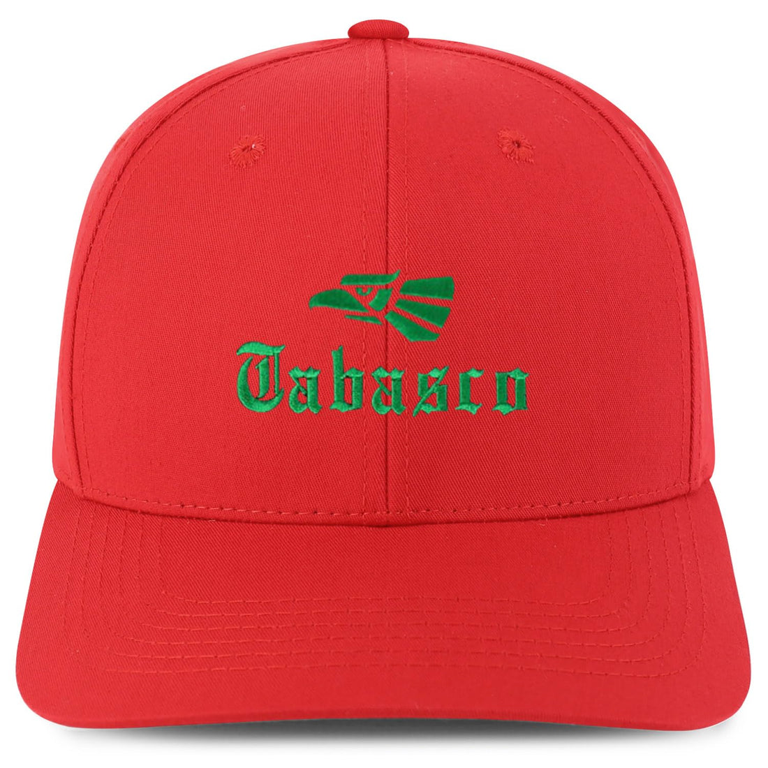 Trendy Apparel Shop Tabasco Mexico State Embroidered 6 Panel Snapback Baseball Cap