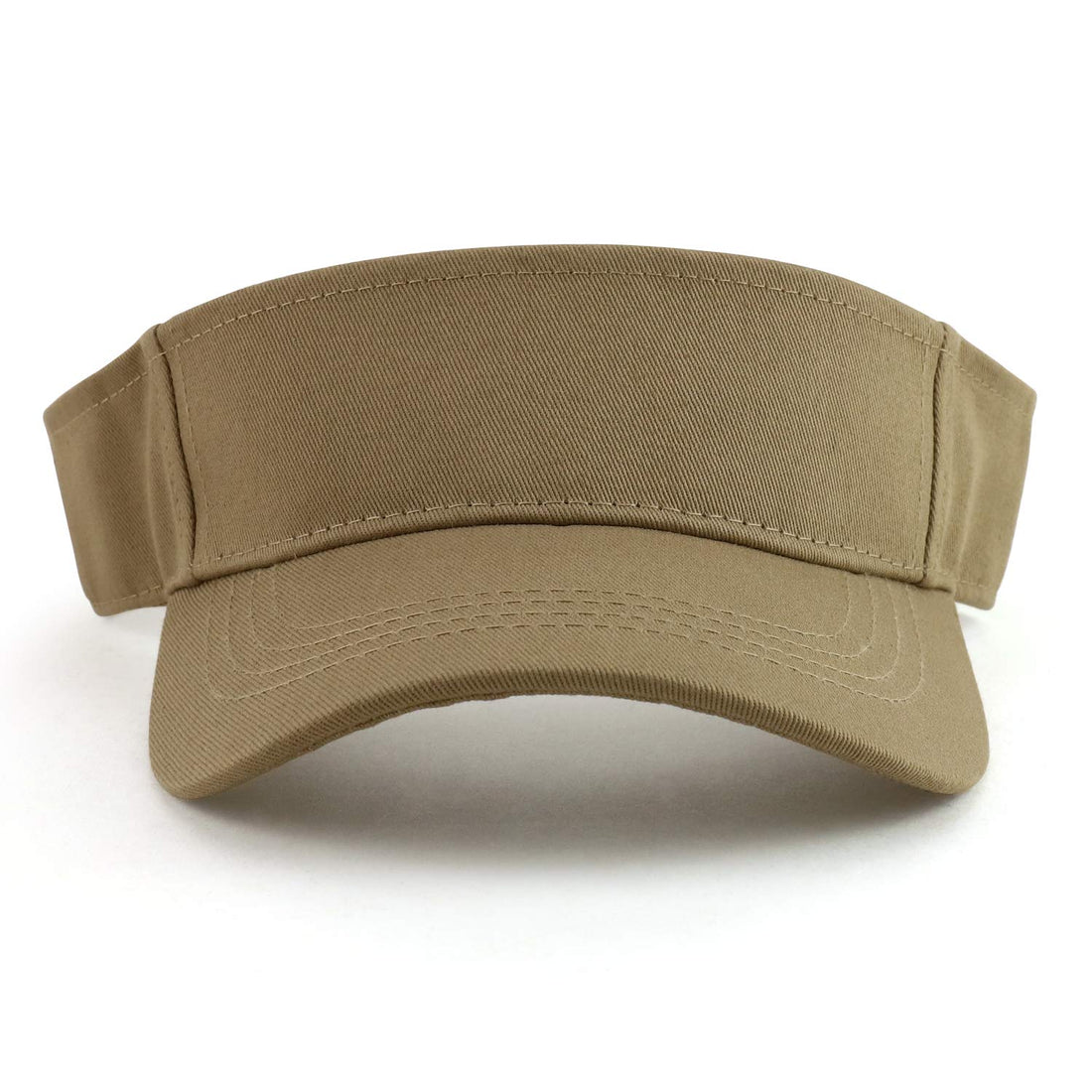 Trendy Apparel Shop Kid's Multi Size Cotton Summer Visor Cap