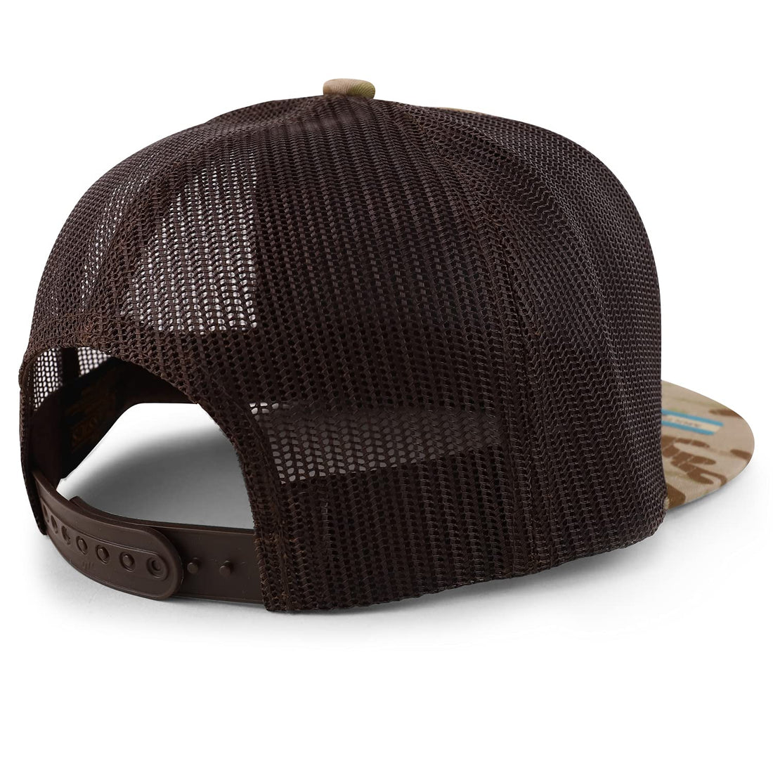 Trendy Apparel Shop Number 9 Patch 5 Panel Flatbill Trucker Cap