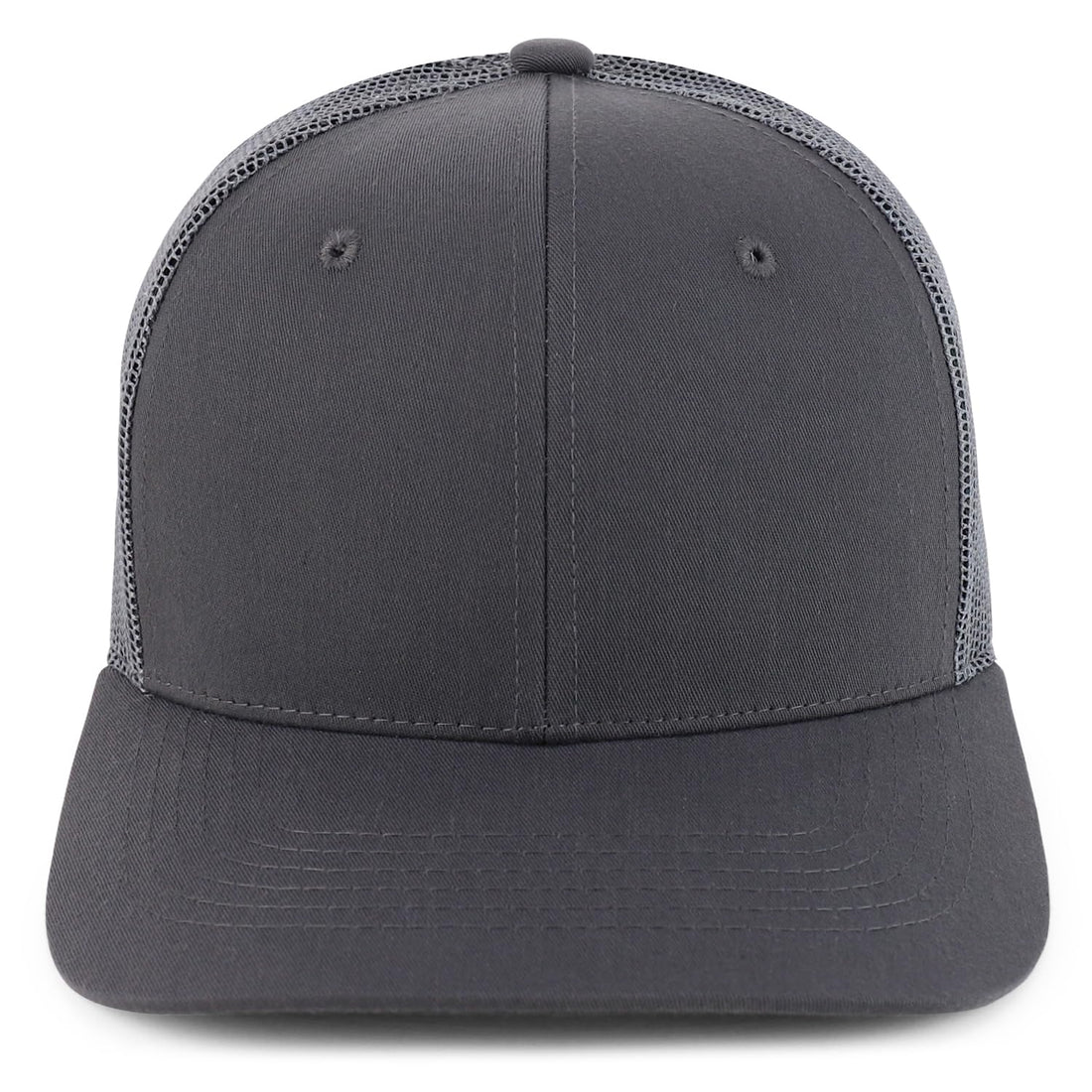 Trendy Apparel Shop Structured High Profile 6 Panel Mesh Trucker Baseball Cap