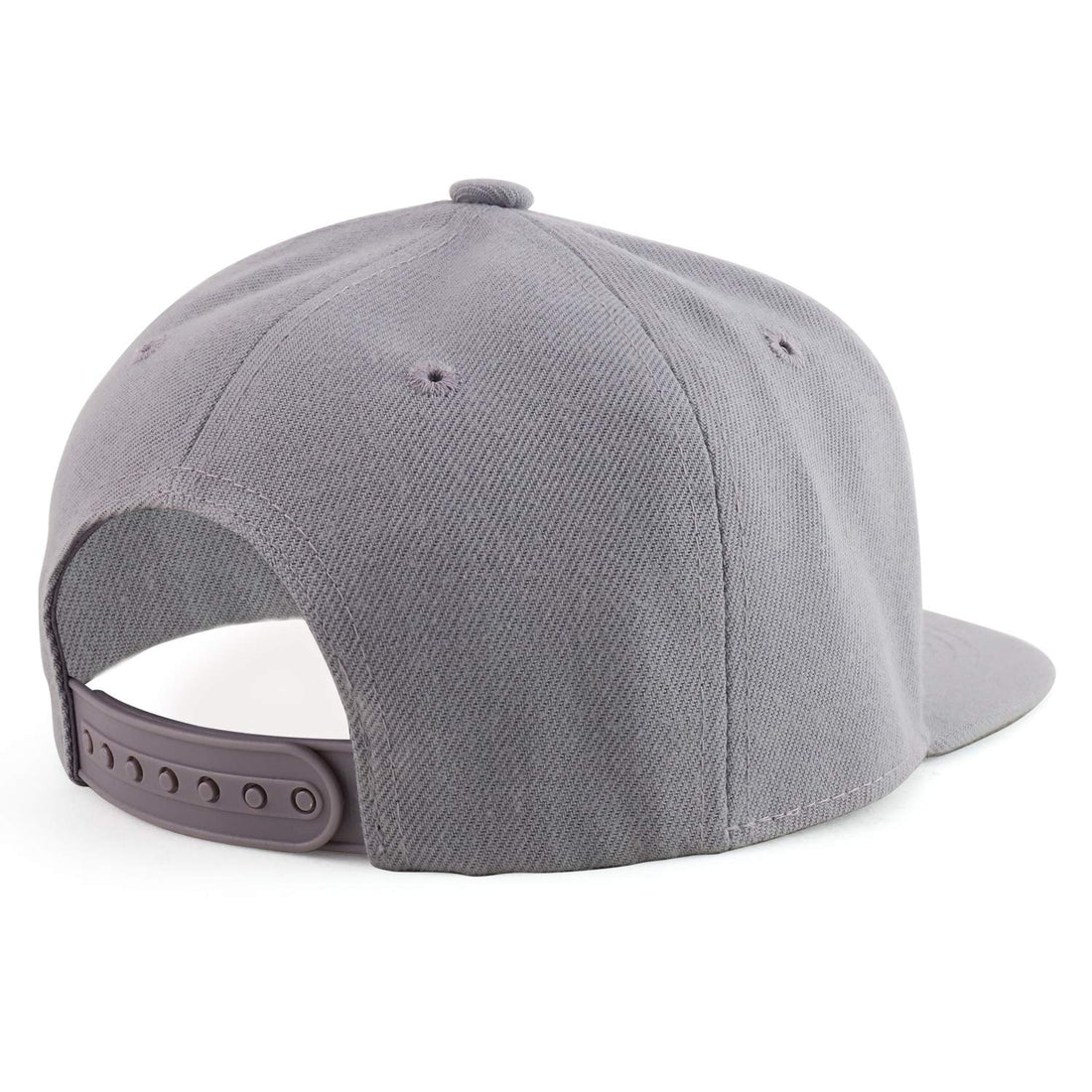 Trendy Apparel Shop Infant to Youth Plain Structured Flatbill Snapback Cap