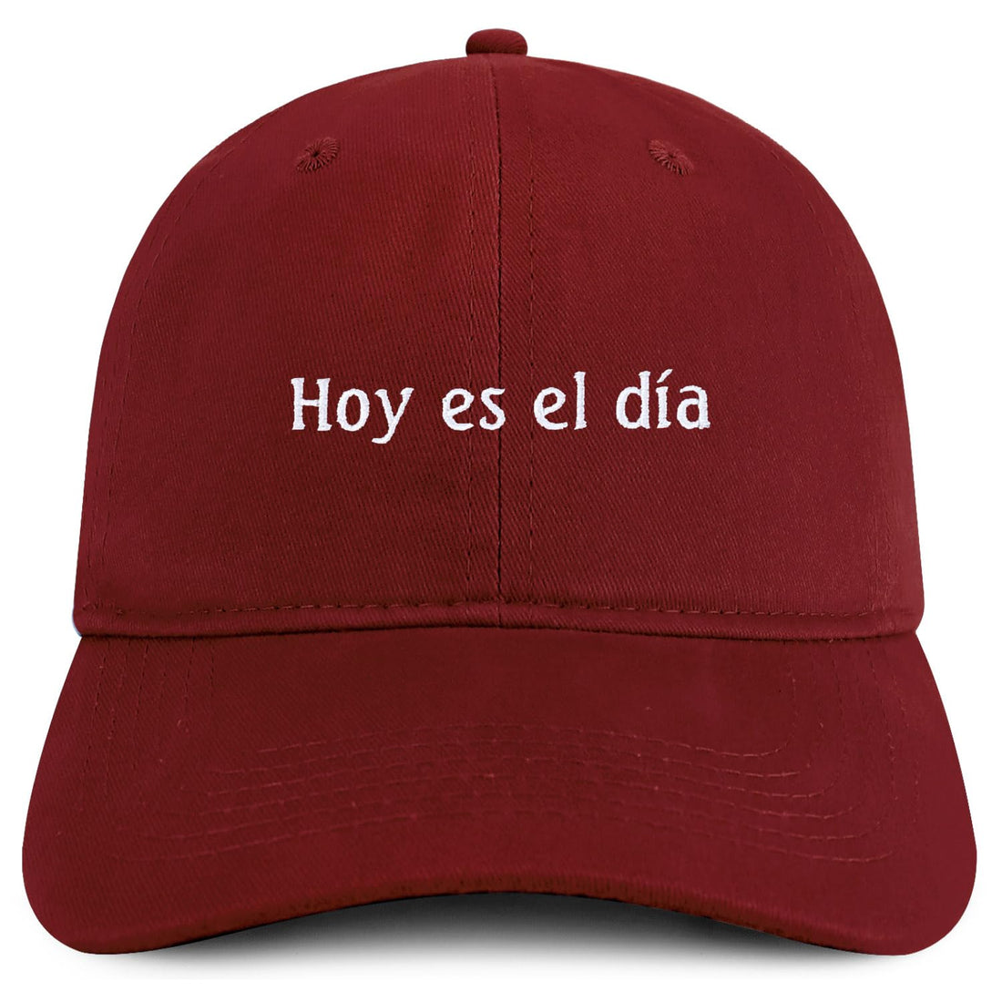 Trendy Apparel Shop Hoy ES el Dia Embroidered Cotton Low Profile Dad Hat