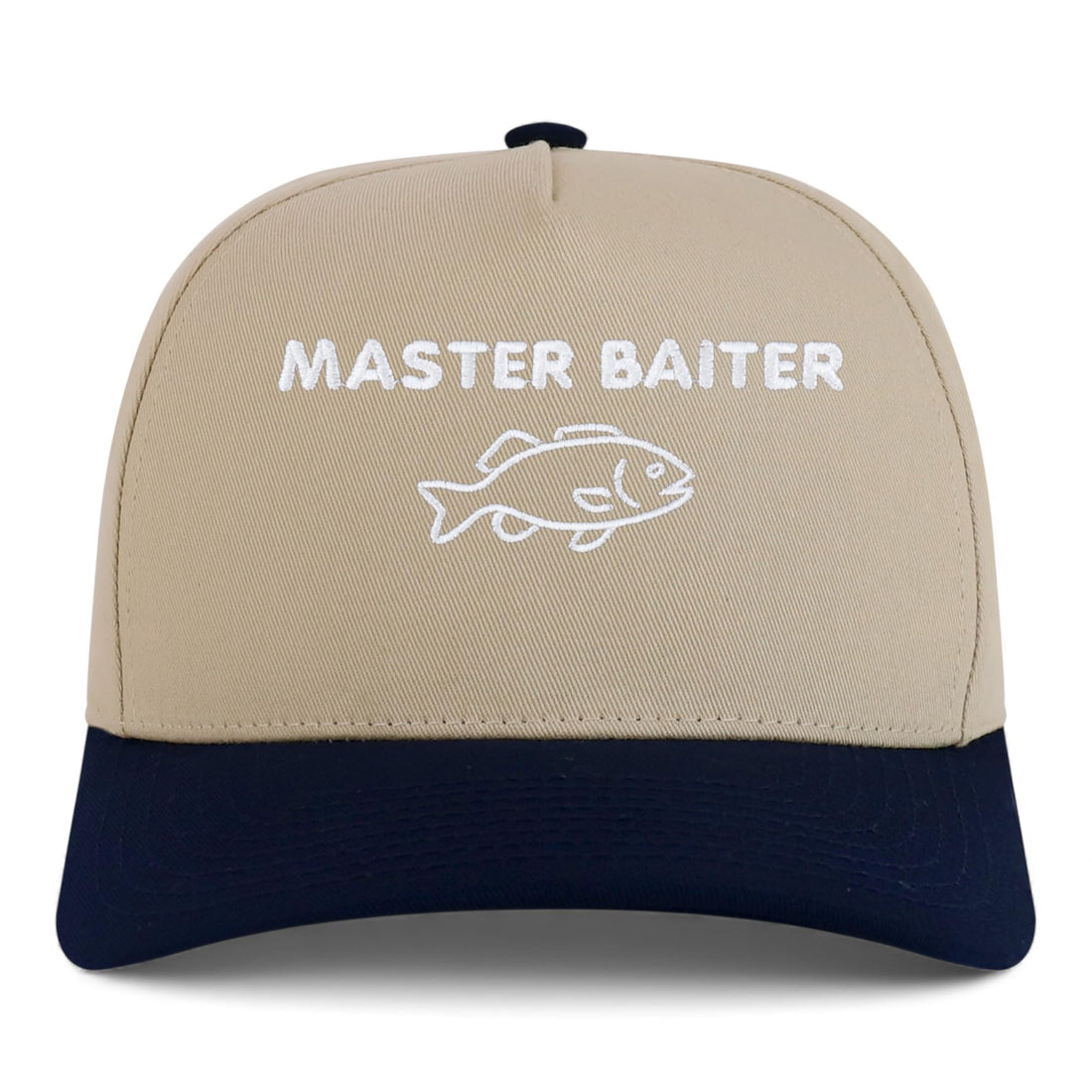 Trendy Apparel Shop Master Baiter Embroidered 5 Panel Structured Baseball Cap