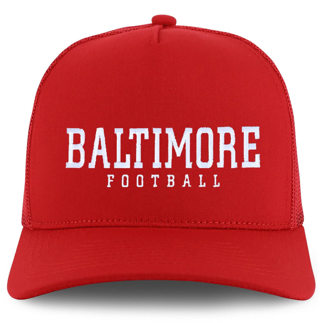 Trendy Apparel Shop Baltimore Embroidered 5 Panel Snapback Trucker Cap