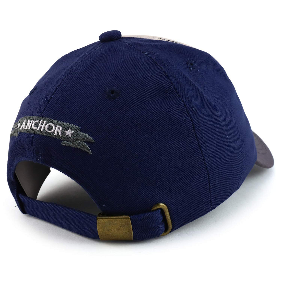 Trendy Apparel Shop Anchor Sailor Embroidered Unstructured Baseball Cap