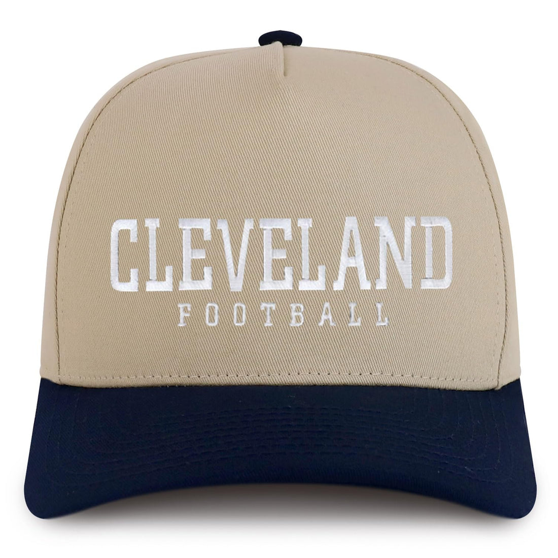 Trendy Apparel Shop Cleverland Embroidered 5 Panel Structured Baseball Cap
