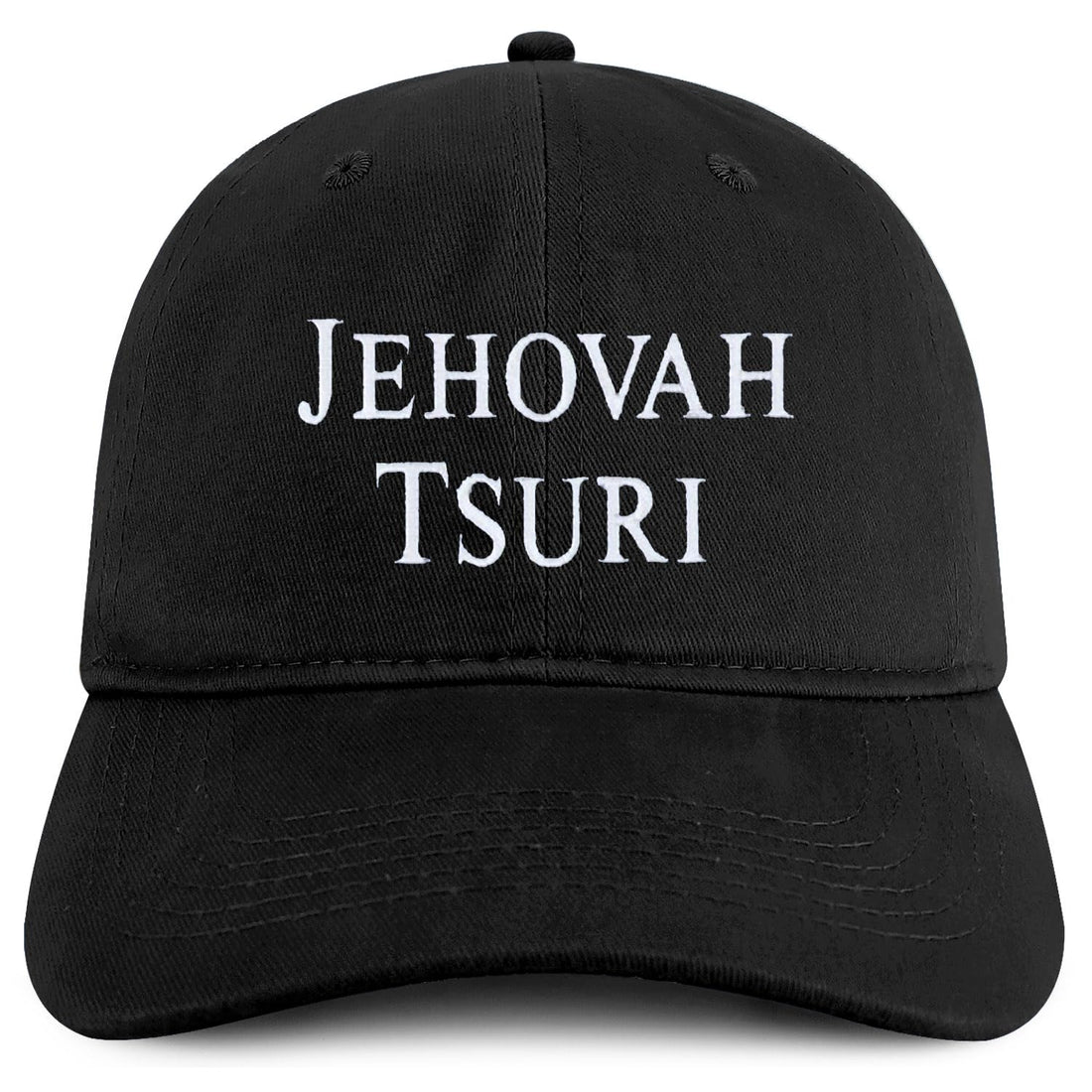 Trendy Apparel Shop Jehovah Tsuri Embroidered Soft Cotton Baseball Cap