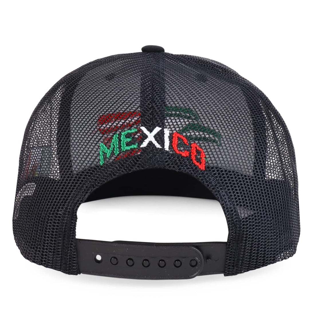 Trendy Apparel Shop XXL Hecho En Mexico Eagle 3D Embroidered Flatbill Snapback Mesh Cap