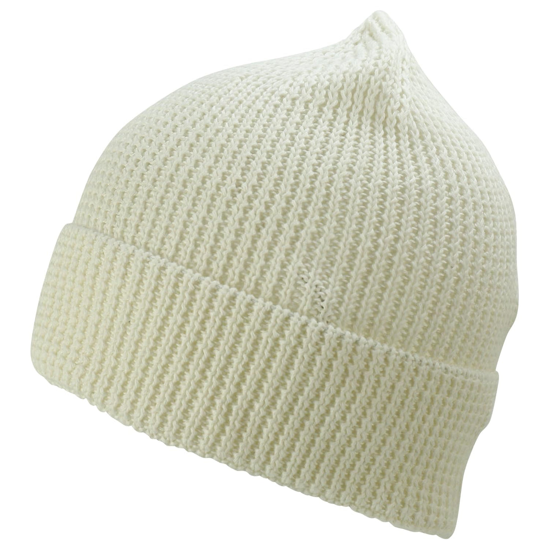 Trendy Apparel Shop Stretchy Cotton Knitted Cuff Beanie Hat