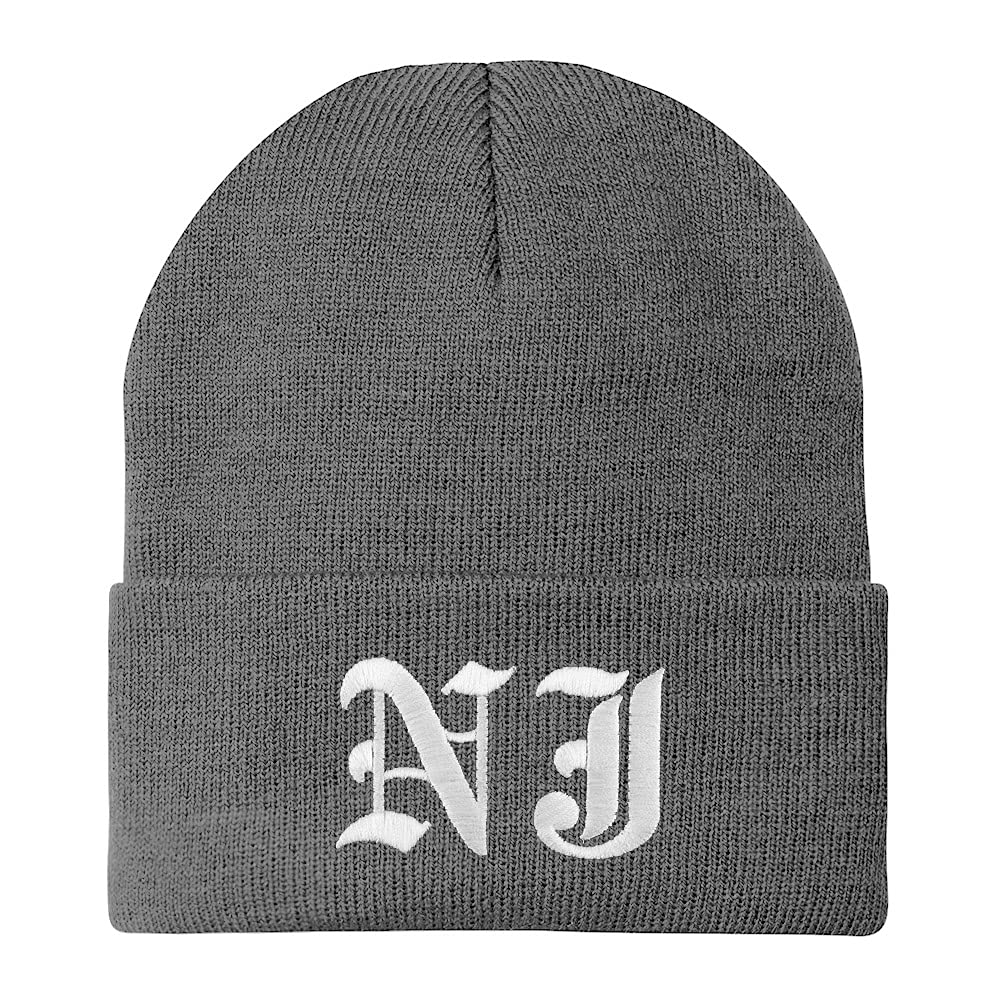 Trendy Apparel Shop South Carolina SC Old English Embroidered Long Cuff Beanie